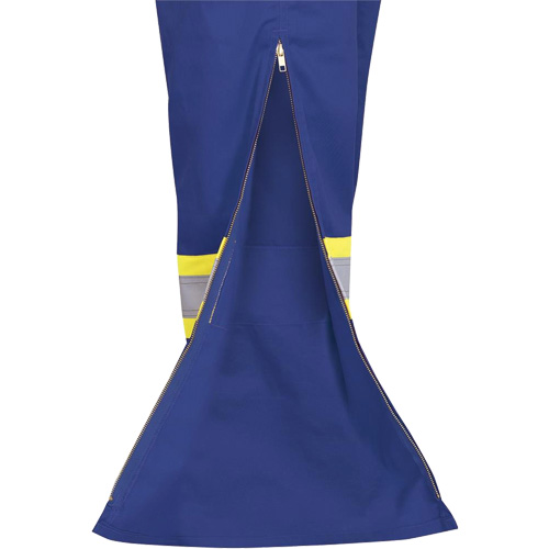 7706 Combinaison ignifuge FR-Tech avec fermetures &agrave; glissi&egrave;re aux jambes, Taille 36, Bleu royal, 9,7 cal/cm² NRZ Safety Inc.