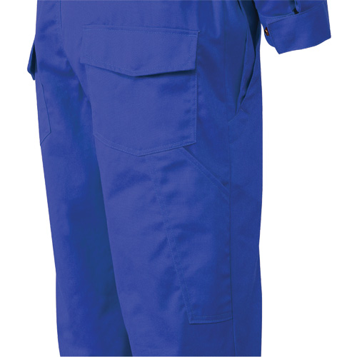 7706T Combinaison ignifuge FR-Tech avec fermetures &agrave; glissi&egrave;re aux jambes, Taille 40 (grand taille), Bleu royal, 9,7 cal/cm² NRZ Safety Inc.
