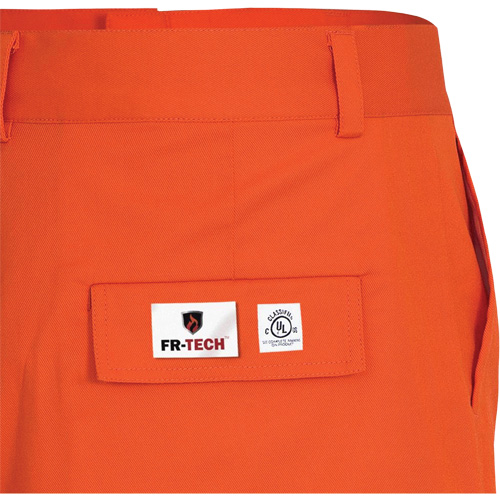7763 Pantalon de s&eacute;curit&eacute; haute visibilit&eacute; r&eacute;sistant aux arcs &eacute;lectriques FR-Tech 88/12, 34, x 34, Orange haute visibilit&eacute;, 9,7 cal/cm² NRZ Safety Inc.