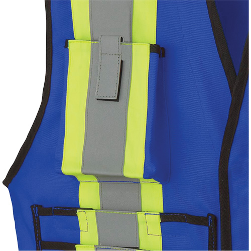 7733 Veste d'arpenteur ignifuge et r&eacute;sistant aux arcs &eacute;lectriques FR-Tech, Petit, Bleu royal, 9,7 cal/cm² NRZ Safety Inc.