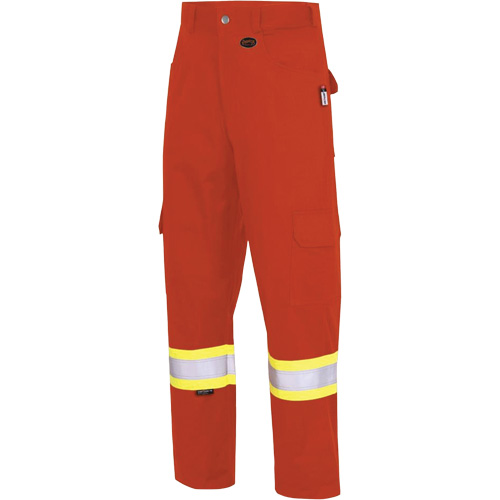 7765 FR-Tech&reg; 88/12 Arc Rated High-Visibility Safety Cargo Pants, 32, x 34, High Visibility Orange, 10 cal/cm² NRZ Safety Inc.