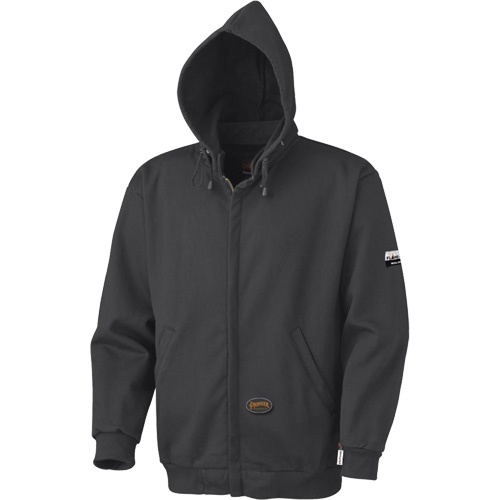337 Capuche &agrave; fermeture &eacute;clair ignifug&eacute;e, Hommes, T-petit, Noir, 22 cal/cm² NRZ Safety Inc.