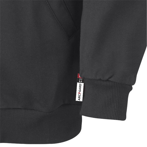 337 Capuche &agrave; fermeture &eacute;clair ignifug&eacute;e, Hommes, T-petit, Noir, 22 cal/cm² NRZ Safety Inc.