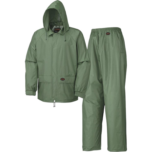 583 V&ecirc;tements imperm&eacute;ables, Polyester/PVC, Petit, Vert NRZ Safety Inc.