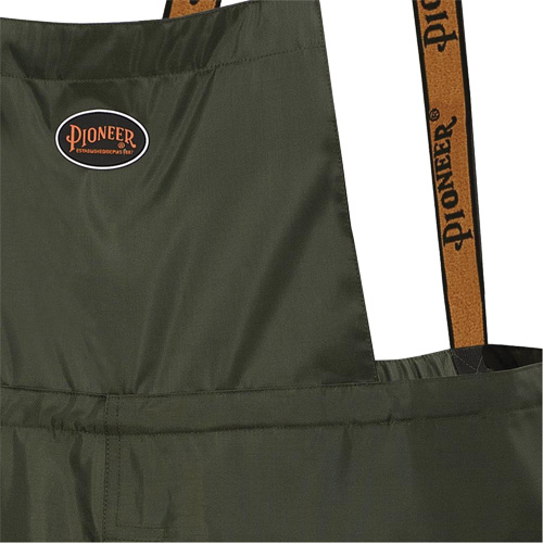 D8120P Nailhead Ripstop Tree Planter Bib Pants, X-Small, Polyester/PVC, Green NRZ Safety Inc.