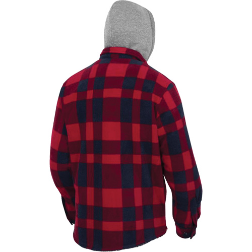 415RB Quilted Hooded Shirt, Men's, Small, Multi-Colour NRZ Safety Inc.