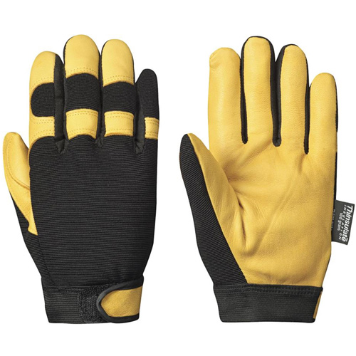 891 Mechanic's Style Insulated Ergonomic Gloves, Grain Goatskin Palm, Size Small NRZ Safety Inc.