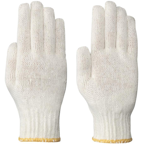 541 Knitted Liner Gloves, Poly/Cotton, Large NRZ Safety Inc.