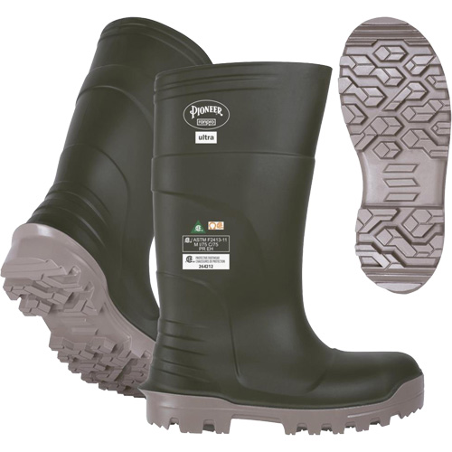 B105FUL.GR Bottes Pioneer Ultra, Polyur&eacute;thane, Embout Acier/Composite, Pointure 6, Semelle R&eacute;sistant aux perforations NRZ Safety Inc.
