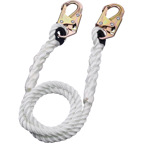 LAN-1222-6 Rope Restraint Lanyard, 1 Legs, 6', CSA Class A NRZ Safety Inc.
