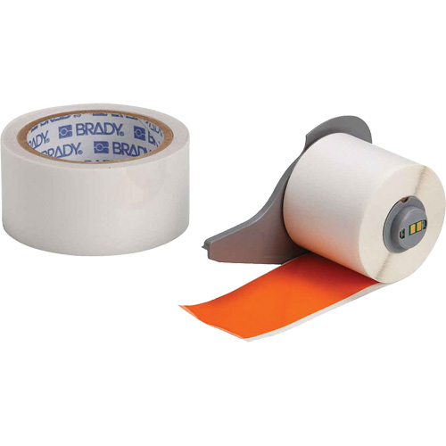 Ruban adh&eacute;sif polyvalent ToughStripe ultra-robuste avec pellicule de protection, Polyester, Orange, Largeur de 2" NRZ Safety Inc.