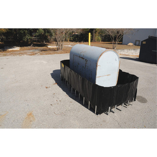 Conteneur de confinement flexible sans drain Ultra-275 Containment Sump, 102" lo x 48" la, 400 gal. US Capacit&eacute; NRZ Safety Inc.