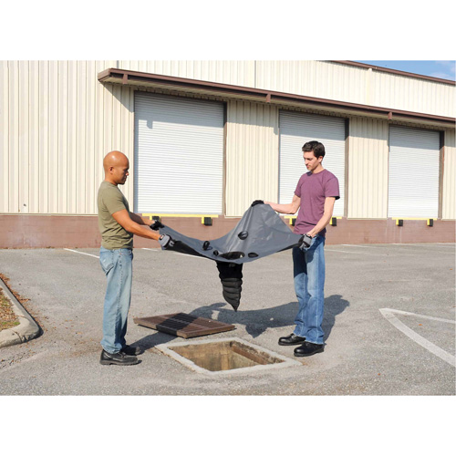 Bac de r&eacute;tention Ultra-Drain Guard, Bior&eacute;m&eacute;diation/Huile & s&eacute;diments, 48" lo x 36" la NRZ Safety Inc.