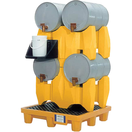 Syst&egrave;me de confinement Ultra-Drum sans drain pour 4 barils, 53" lo x 53" la x 77,8" ha, 3000 gal. US Capacit&eacute; NRZ Safety Inc.