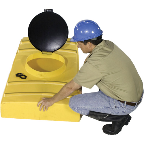 R&eacute;servoir dexpansion pour Ultra-Modular IBC Spill Pallets NRZ Safety Inc.