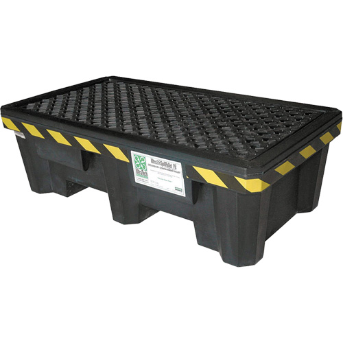 2-Drum Economy Ultra-Spill Pallet&reg;, 66 US gal. Spill Capacity, 53" x 29" x 16.5" NRZ Safety Inc.