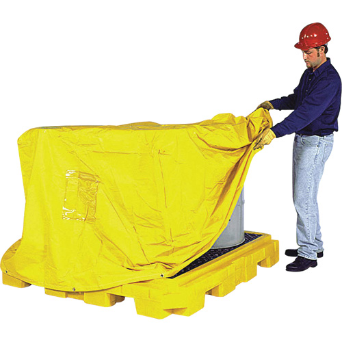 P2 Plus Ultra-Spill Pallet&reg; Pullover Cover NRZ Safety Inc.