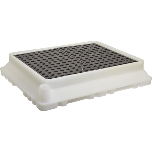 P4 Ultra-Spill Tray&reg;, 17" L x 21" W x 4" H, 2.9 US gal. Spill Capacity NRZ Safety Inc.