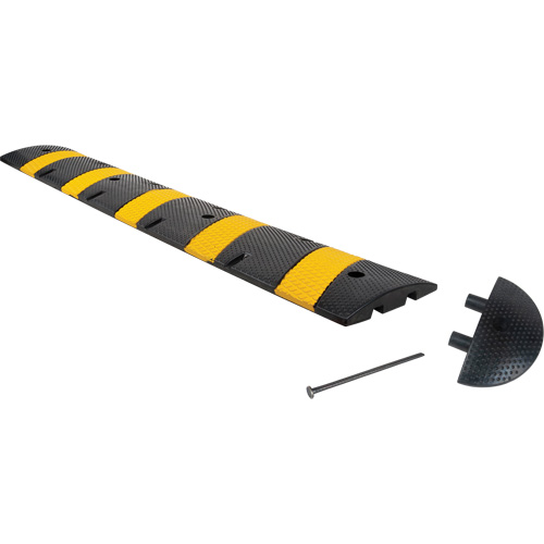 Ensemble de bosse de d&eacute;c&eacute;l&eacute;ration, Caoutchouc, 6' lo x 11" la x 2" h NRZ Safety Inc.
