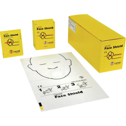 Laerdal&reg; Face Shield, Single Use Faceshield, Class 1/Class 2 NRZ Safety Inc.