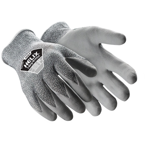 Gants r&eacute;sistants aux coupures Helix 3084, Taille Petit/7, Calibre 13, Rev&ecirc;tement Silicone, Enveloppe en PEHP, ASTM ANSI niveau A5 NRZ Safety Inc.