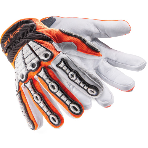 Gants r&eacute;sistants aux chocs Chrome SLT Oasis 4073, 6/T-petit, Paume en Ch&egrave;vre, Poignet Boucle et crochet NRZ Safety Inc.