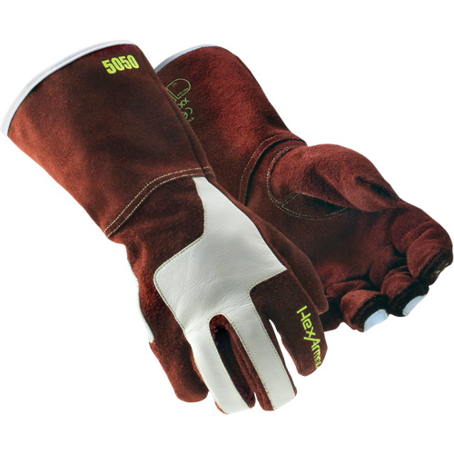 HeatArmor&reg; 5050 Welding Gloves, Split Cowhide, Size Small/7 NRZ Safety Inc.