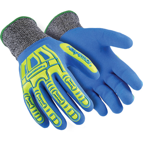 Gants r&eacute;sistants aux coupures Rig Lizard Fluid 7102, Taille 5/2T-petit, Calibre 13, Rev&ecirc;tement Nitrile, Enveloppe en Fibre de verre/PEHP, ASTM ANSI niveau A4 NRZ Safety Inc.
