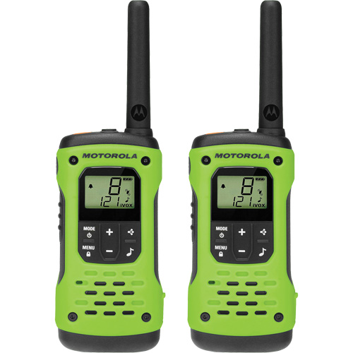 TalkAbout T600 H2O Series Walkie Talkies, FRS/GMRS Radio Band, 22 Channels, 56 km Range NRZ Safety Inc.