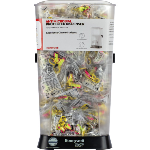 HL400 AM Corded Earplug Dispenser with LL-30 Earplugs Canister NRZ Safety Inc.