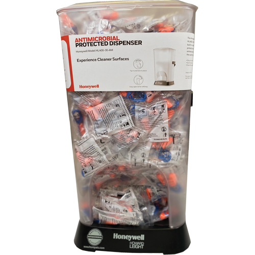HL400 AM Corded Earplug Dispenser with XTR-30 Earplugs Canister NRZ Safety Inc.