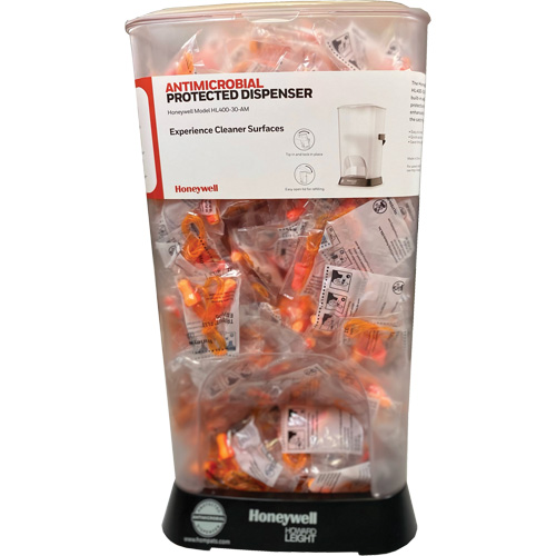 HL400 AM Corded Earplug Dispenser with TFP-30 Earplugs Canister NRZ Safety Inc.