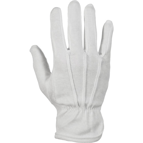 Classic Inspectors Parade Gloves, Cotton/Nylon, Unhemmed Cuff, 9/Large NRZ Safety Inc.