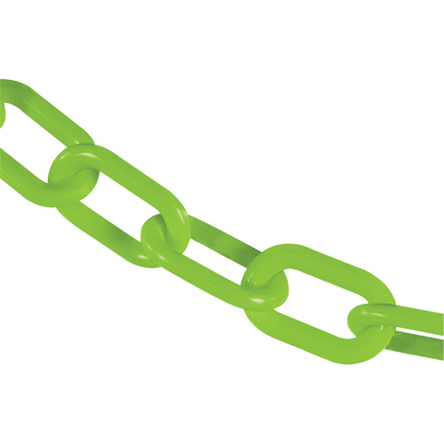 Heavy-Duty Plastic Safety Chain, Green NRZ Safety Inc.