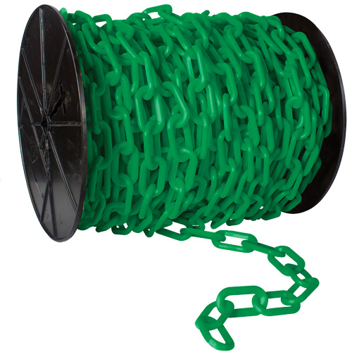 Chaîne de s&eacute;curit&eacute; en plastique robuste, Jaune NRZ Safety Inc.