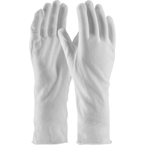 CleanTeam&reg; Premium Inspection Gloves, Cotton, Unhemmed Cuff, One Size NRZ Safety Inc.