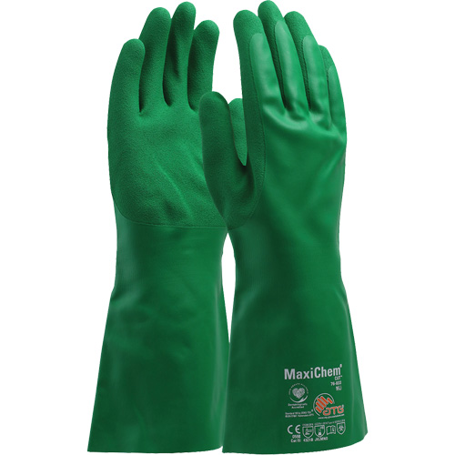 ATG MaxiChem&reg; Cut Chemical-Resistant Gloves, Size Small, 14" L, Nitrile NRZ Safety Inc.