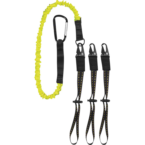 GearLink Tool Lanyard with Interchangeable Ends, Bungee, Carabiner/Loop NRZ Safety Inc.