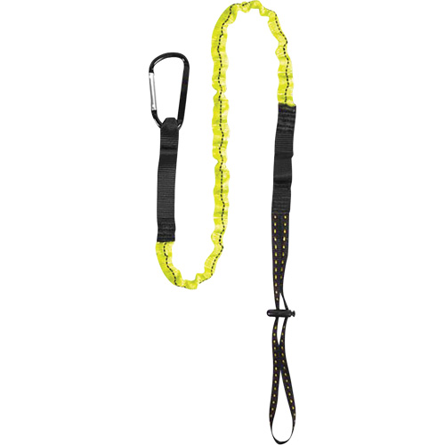 GearLink Heavy-Duty Tool Lanyard, Bungee, Carabiner/Loop NRZ Safety Inc.