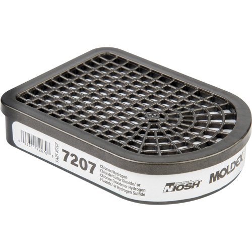 Semi-Rectangular Respirator Cartridge, Gas/Vapour Cartridge, Acid Gas NRZ Safety Inc.