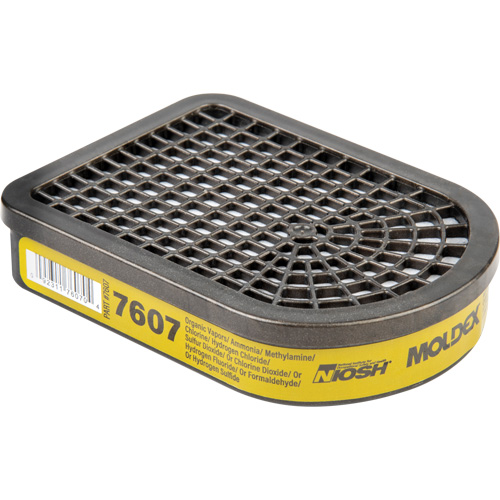 Cartouche pour respirateur semi-rectangulaire, Cartouche gaz/vapeur, Gaz multiples/Vapeurs NRZ Safety Inc.