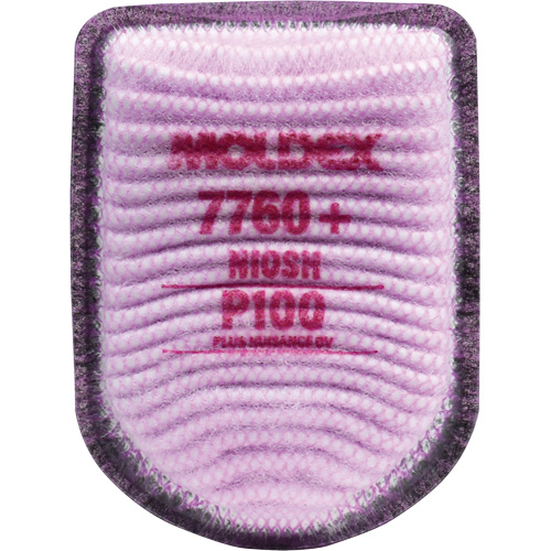 Filtre pour respirateur semi-rectangulaire avec IonicAir Filtration Technology, Filtre contre les particules avec suppresion de vapeurs nuisibles, Vapeurs organiques/P100+ NRZ Safety Inc.