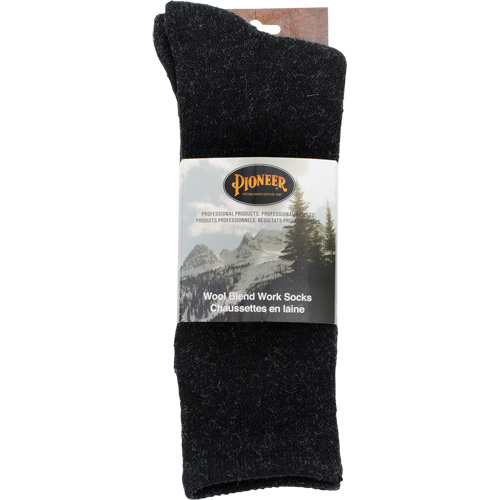 124B Thermal Socks, Unisex, One Size, Black, Wool Blend NRZ Safety Inc.