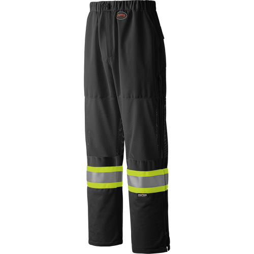 6003BKP Traffic Safety Pants, Polyester, Small, Black NRZ Safety Inc.