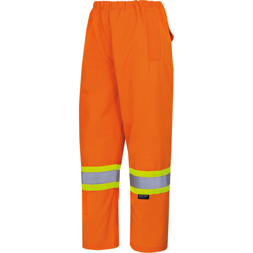5576 Pantalon de s&eacute;curit&eacute; hydrofuge de 450D, Polyester/Polyur&eacute;thane, Petit, Orange haute visibilit&eacute; NRZ Safety Inc.