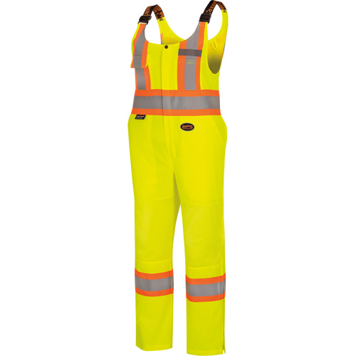 6000W Combinaison de s&eacute;curit&eacute; routi&egrave;re haute visibilit&eacute; pour femmes, Polyester, T-petit, Jaune lime haute visibilit&eacute; NRZ Safety Inc.
