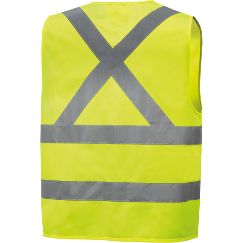 6886 Veste de s&eacute;curit&eacute; haute visibilit&eacute; en tricot chaîne, Jaune lime haute visibilit&eacute;, Petit, Polyester NRZ Safety Inc.