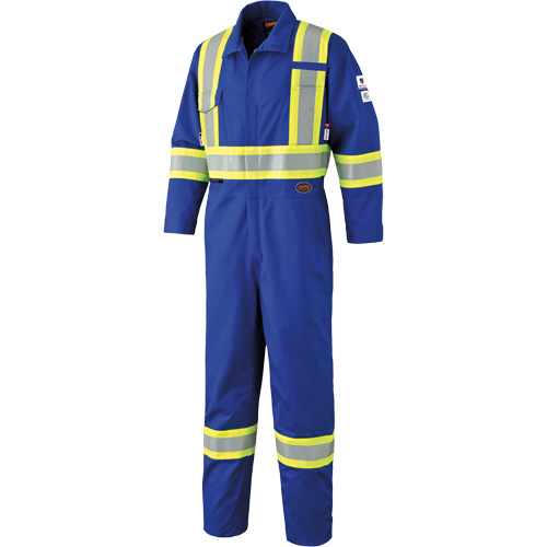 7704T Combinaison anti-arc &eacute;lectrique FR-Tech, Taille 40 (grand taille), Bleu royal, 10 cal/cm² NRZ Safety Inc.