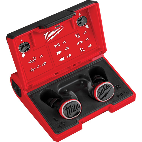 Redlithium USB Bluetooth&reg; Jobsite Ear Buds NRZ Safety Inc.