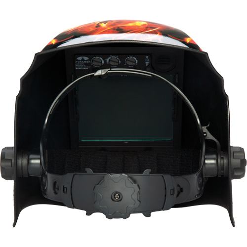 Casque de soudeur autonoircissant Leadhead, 3,8" lo x 3,4" la Champ de vision, Teinte 9 - 13 NRZ Safety Inc.